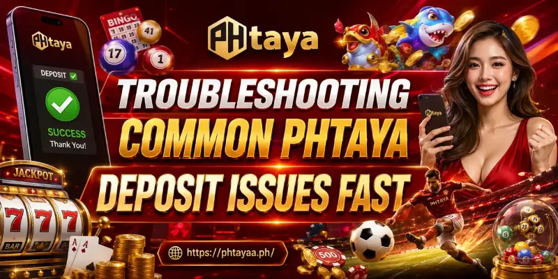 Troubleshooting Common Phtaya Deposit Issues Fast